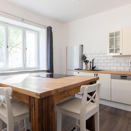 Urige Wohnung Mit Zwei Betten Und Genialer Kueche Mugeln 외부 사진